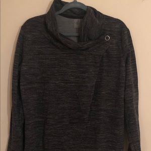 Danskin French Terry Yoga Wrap Jacket